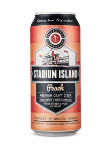 Brickworks Ciderhouse Stadium Island Peach Cider - Allons Y  Delivery