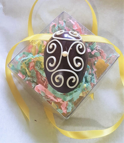 Classic Dark Chocolate Caramel Easter Egg - Allons Y  Delivery