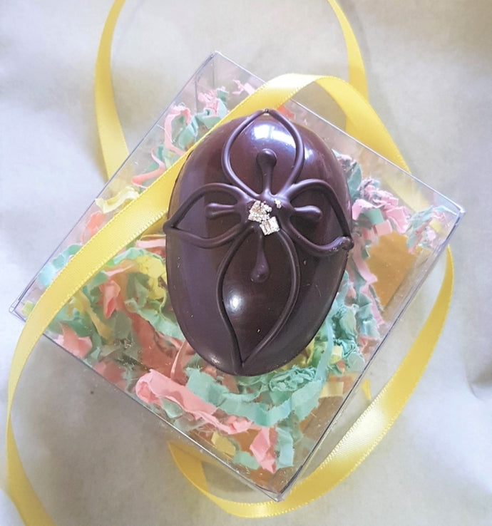 Dairy Free Peanut Butter Dark Chocolate Easter Egg - Allons Y  Delivery