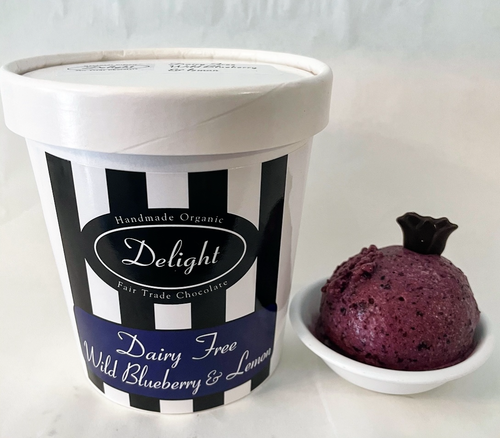 Delight Dairy Free Wild Blueberry & Lemon Ice Cream - Allons Y  Delivery