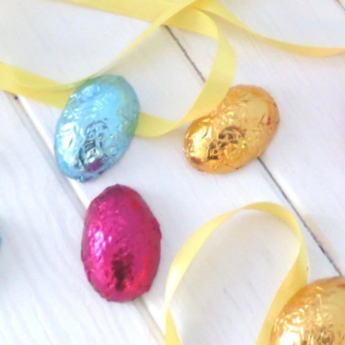 Individual Foil Wrapped Easter Eggs. - Allons Y  Delivery