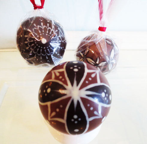Delight Hand Painted Chocolates Treasure Ornament - Allons Y  Delivery