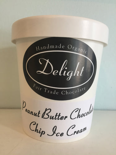 Delight Peanut Butter Chocolate Chip Ice Cream - Allons Y  Delivery
