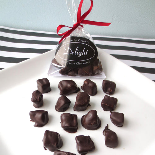 Dark Chocolate Covered Ginger Nuggets - Allons Y  Delivery