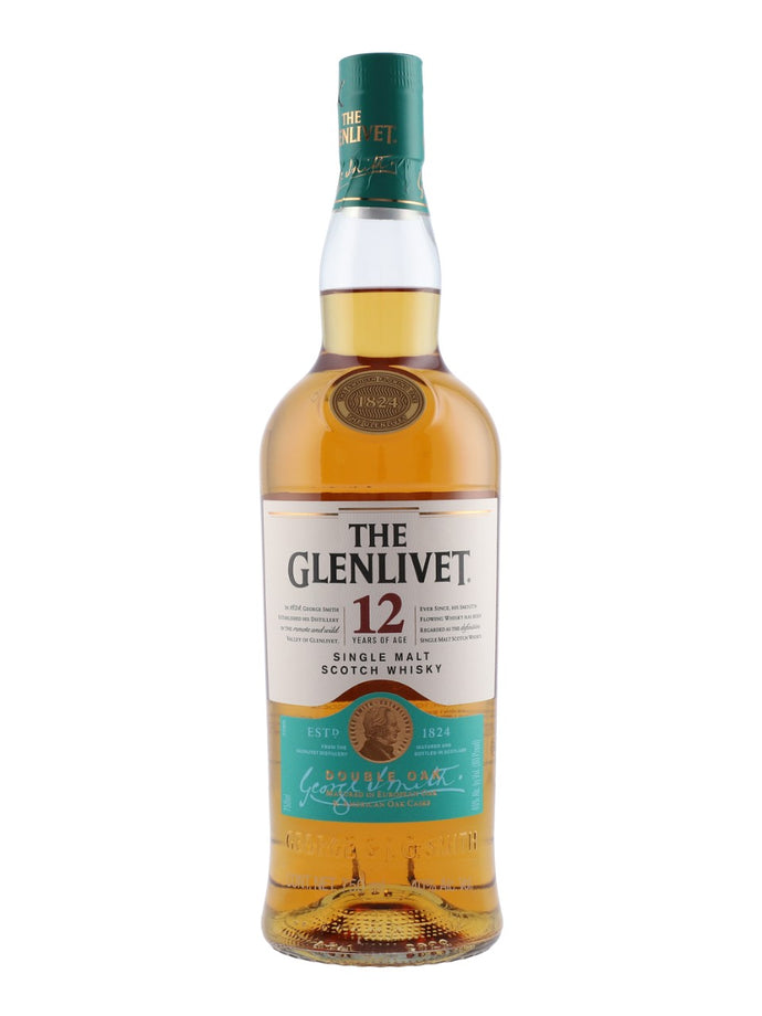 The Glenlivet 12 Year Old Single Malt Scotch Whisky - Allons Y  Delivery