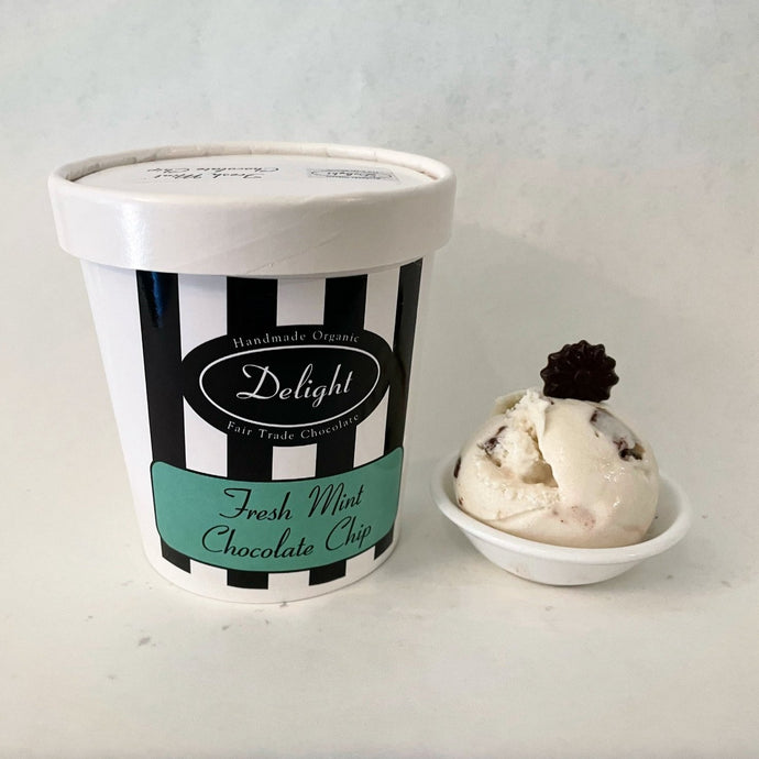 Delight Fresh Mint Chocolate Chip Ice Cream - Allons Y  Delivery