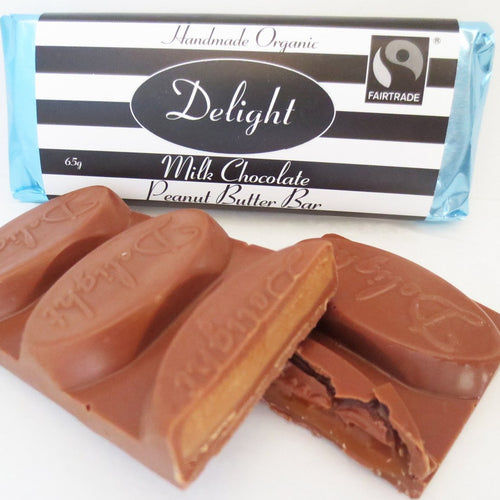 Milk Chocolate Peanut Butter Bar - Allons Y  Delivery