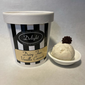 Delight Dairy Free Vanilla Bean Ice Cream - Allons Y  Delivery