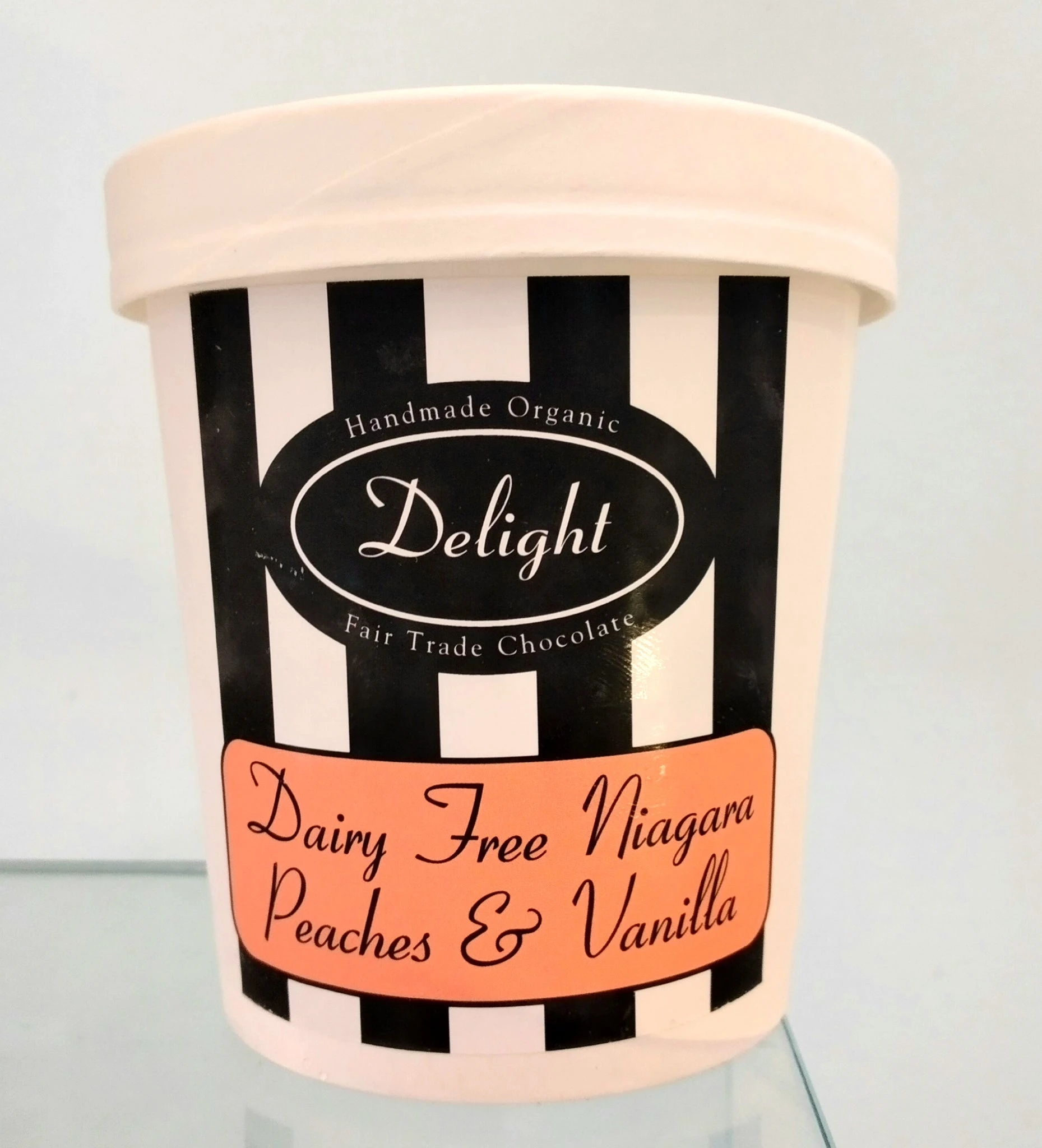 Dairy Free Niagara Peaches & Vanilla - Allons Y  Delivery