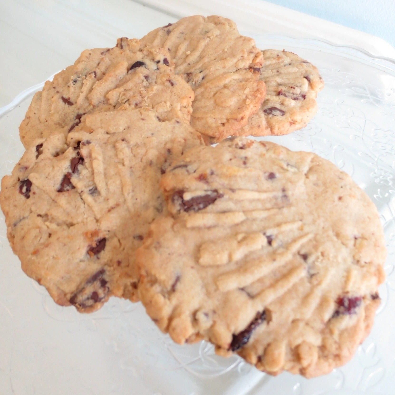 Cranberry Oatmeal Chocolate Chip Cookie