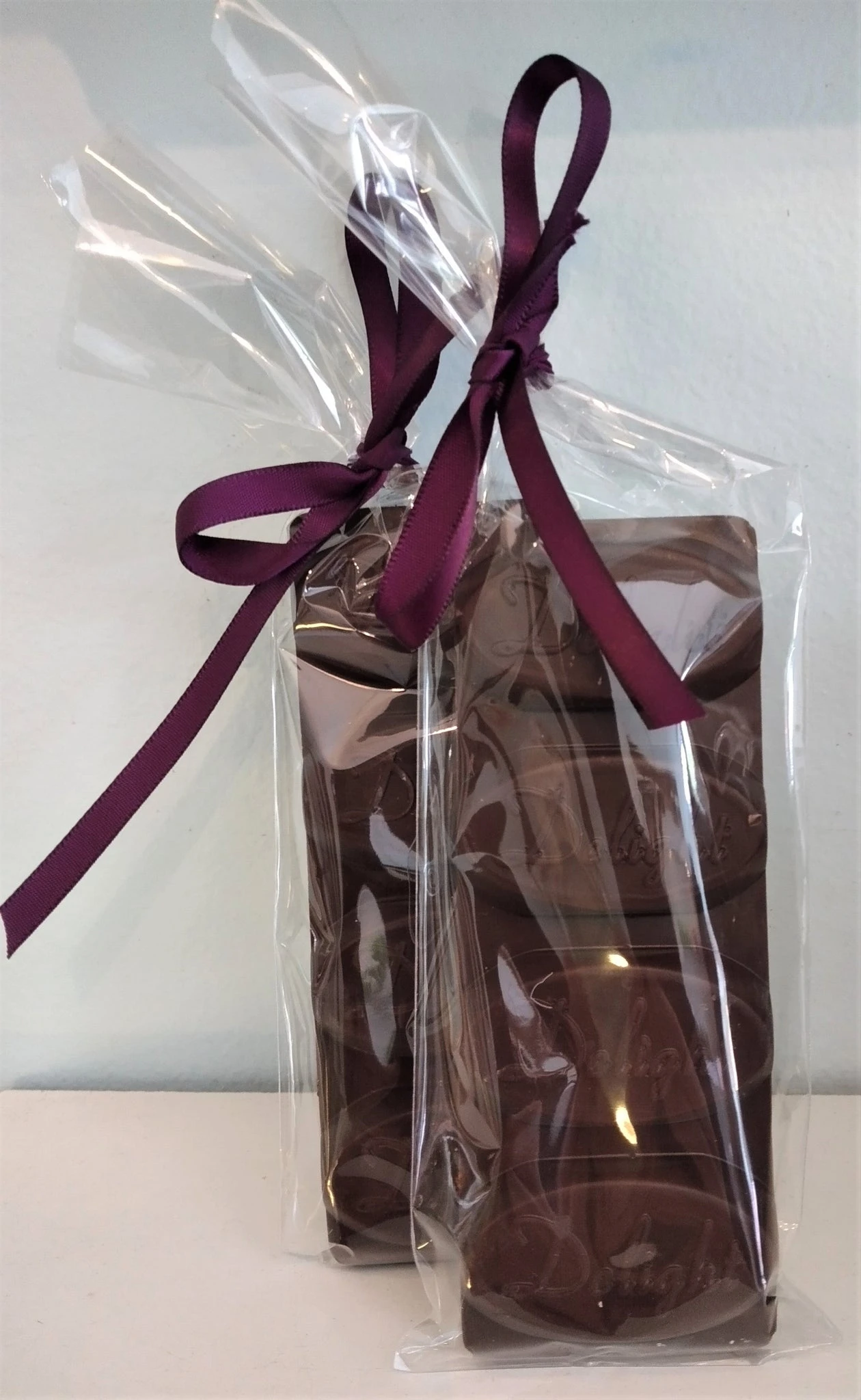 Delight Solid Semi-Sweet Chocolate Bar - Allons Y  Delivery