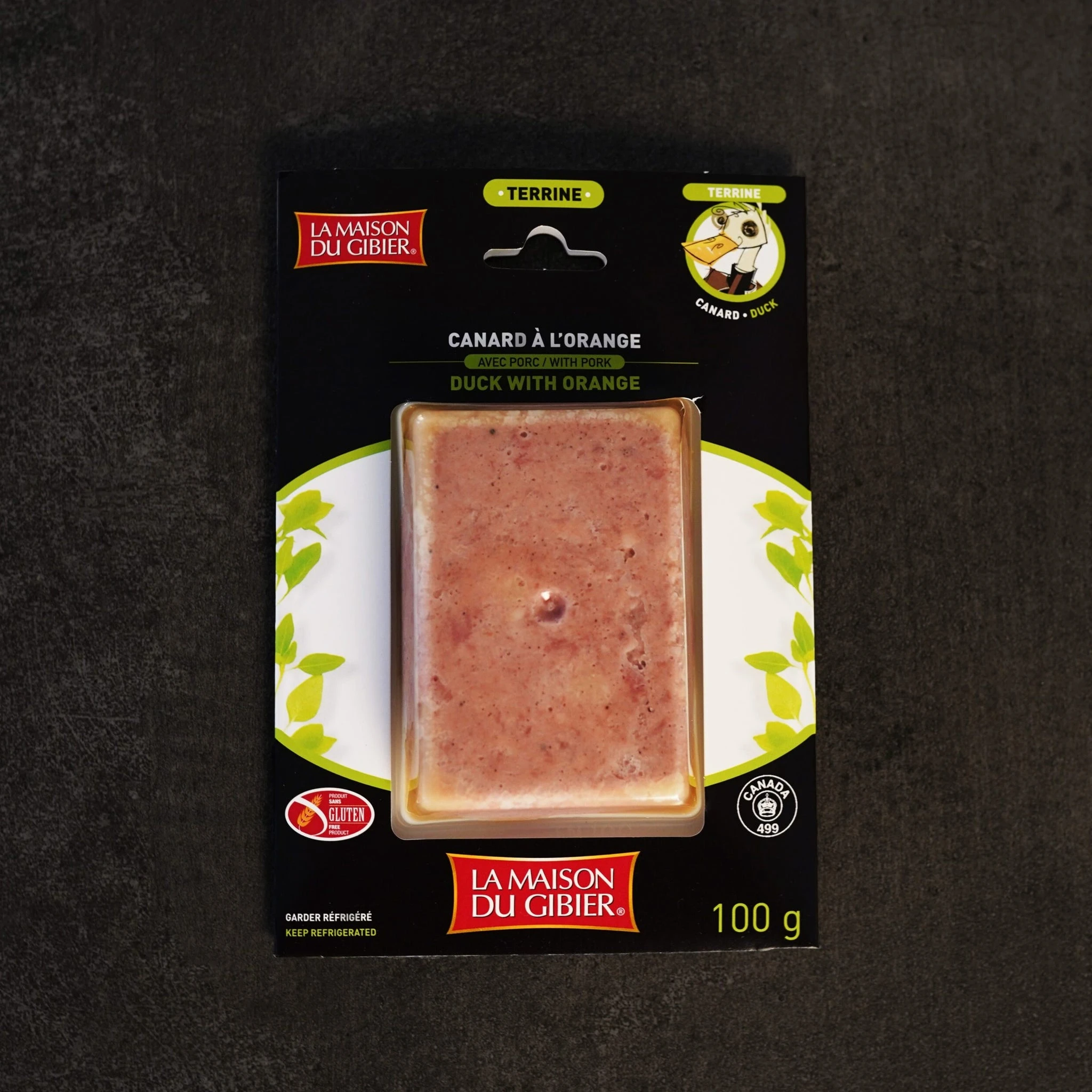 Duck Terrine with Orange & Pork
