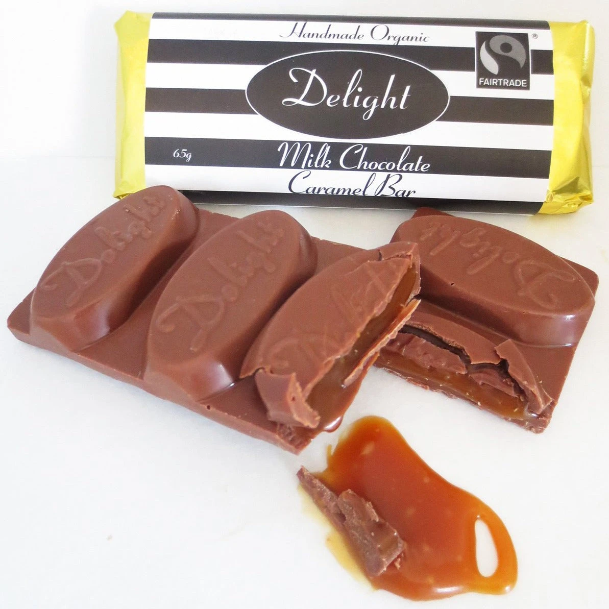 Milk Chocolate Caramel Bar - Allons Y  Delivery