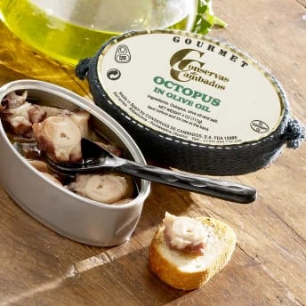 Octopus in Olive Oil - Allons Y  Delivery