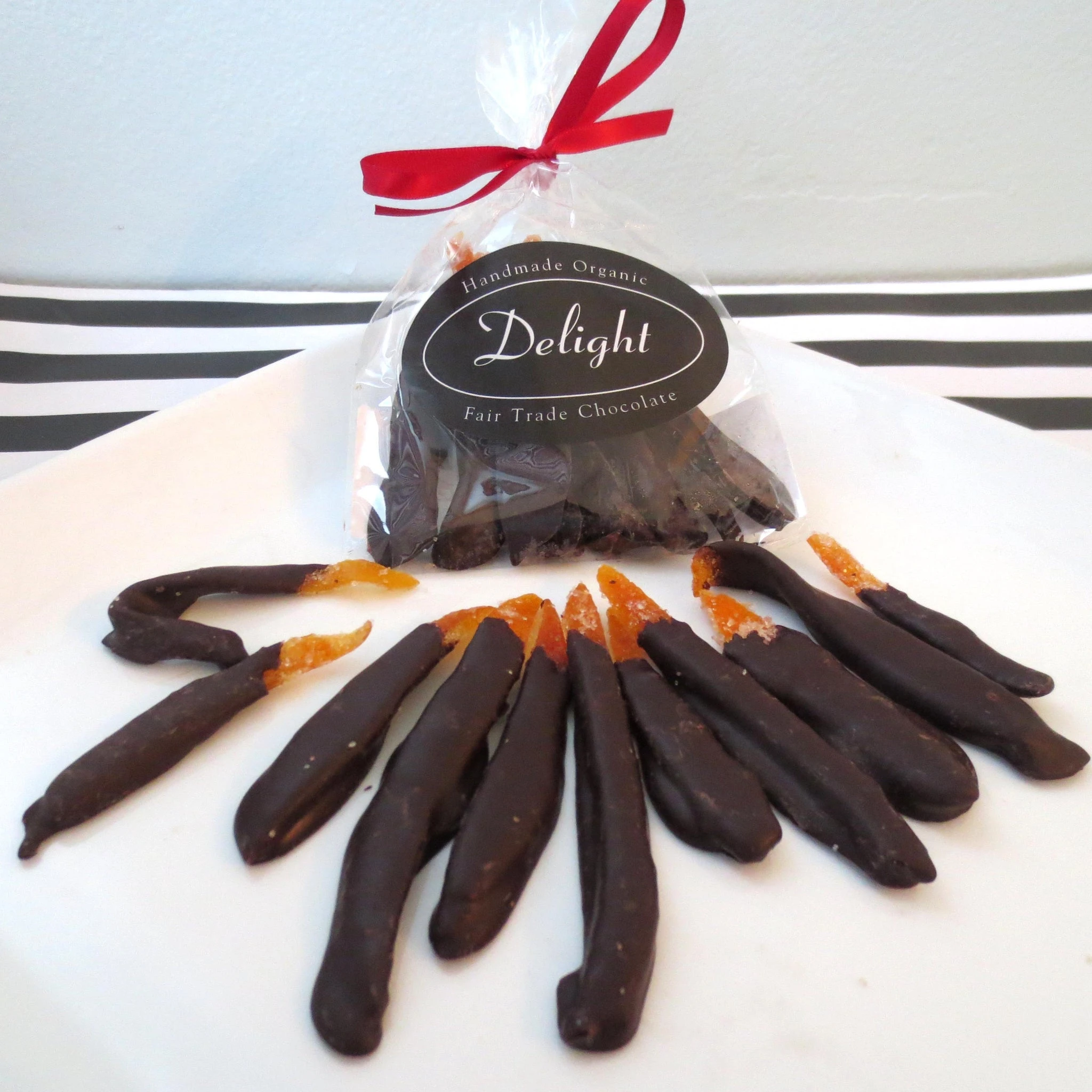 Dark Chocolate Covered Orange Peels
